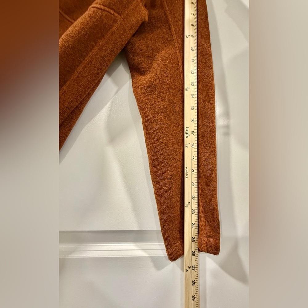 The North Face Mens Large Brown Fleece Quarter Zip Pullover Jacket - Picture 8 of 12